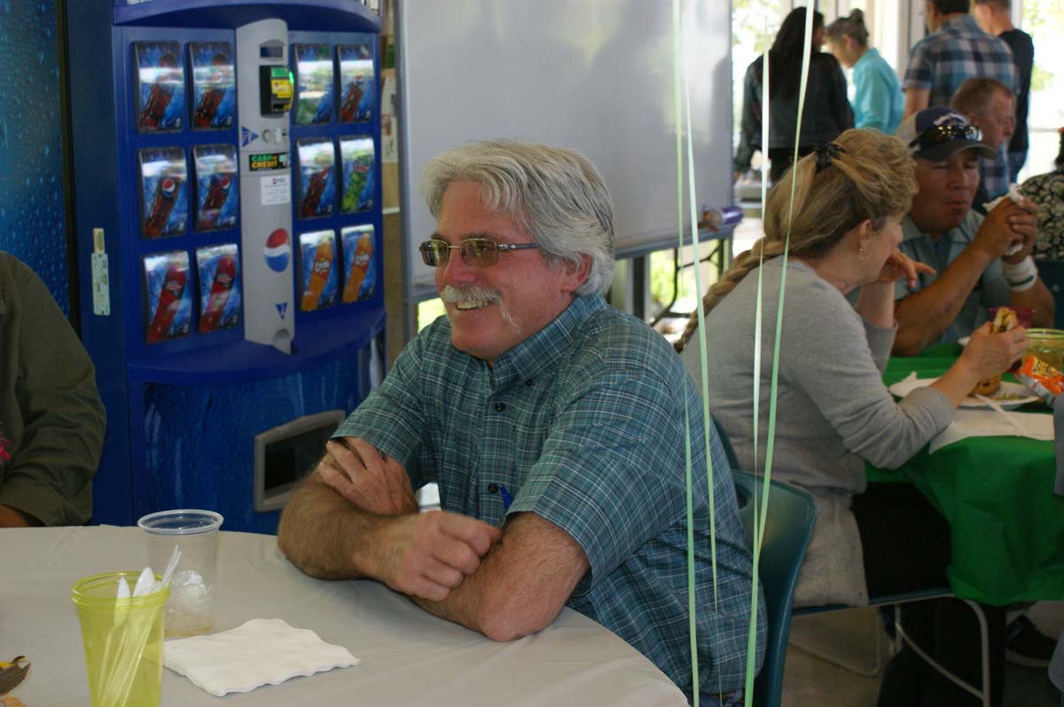 People enjoying the Classified Appreciation Luncheon