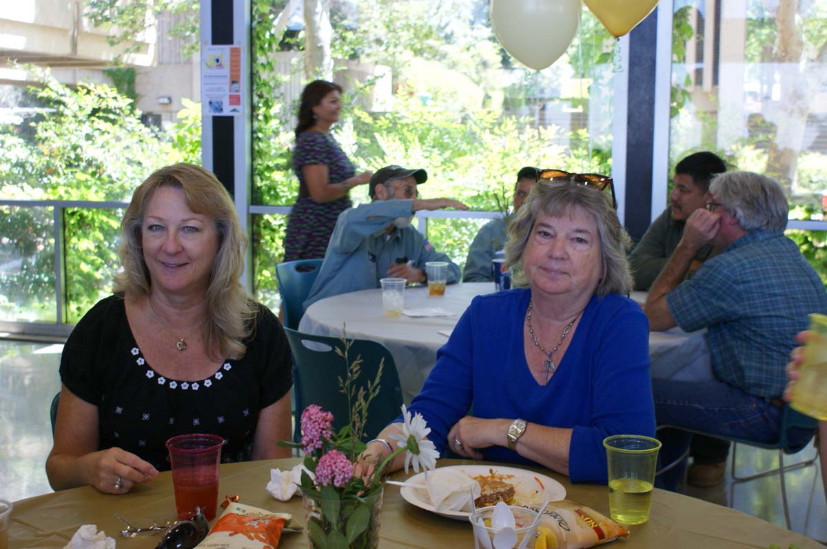 People enjoying the Classified Appreciation Luncheon