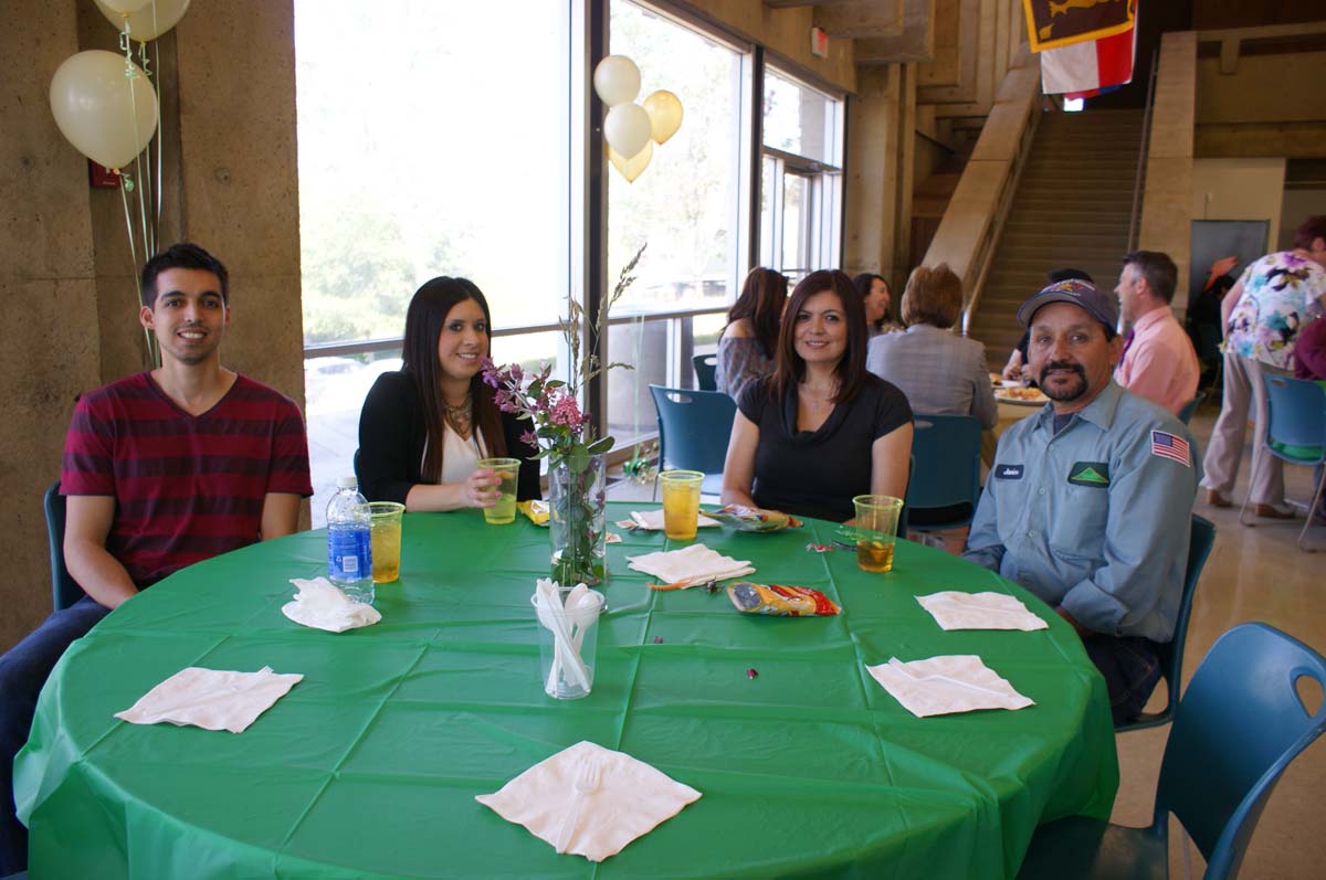 People enjoying the Classified Appreciation Luncheon