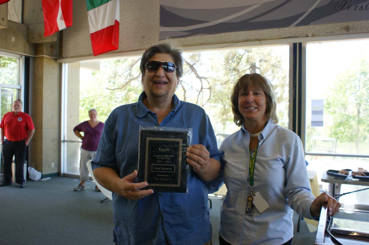 People enjoying the Classified Appreciation Luncheon
