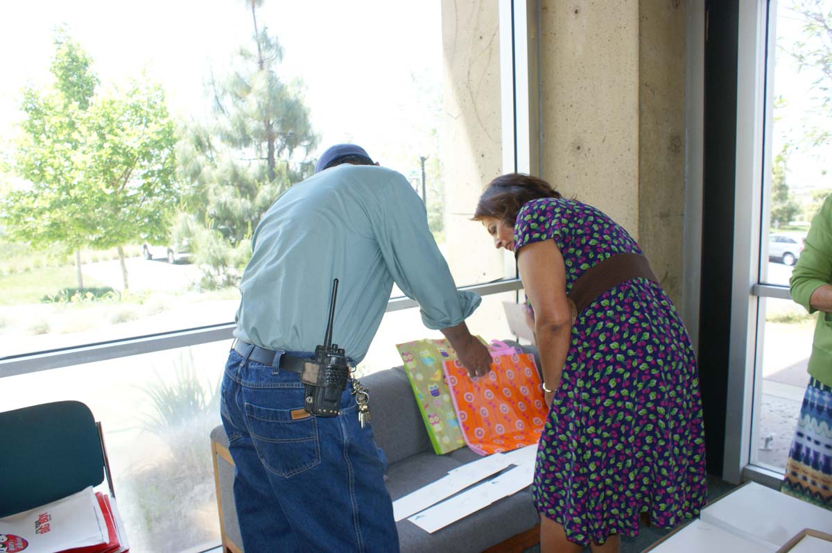 People enjoying the Classified Appreciation Luncheon