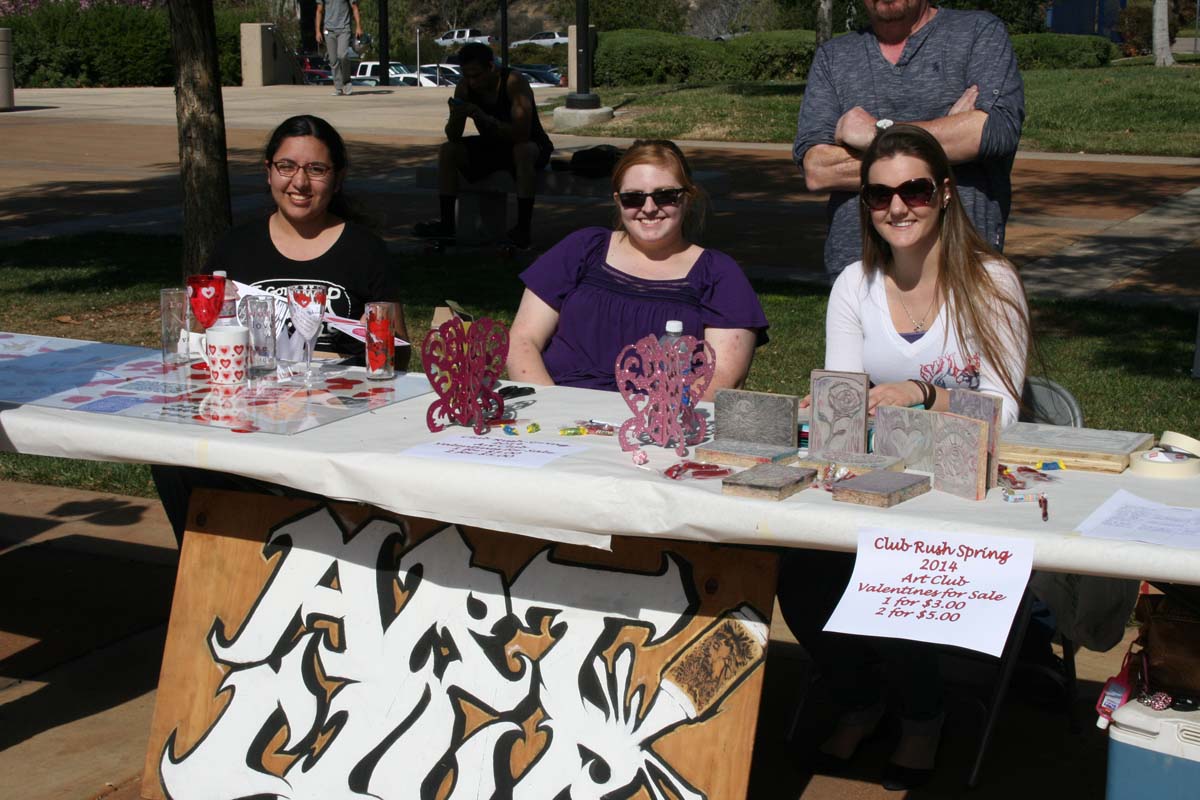 People enjoying Club Rush