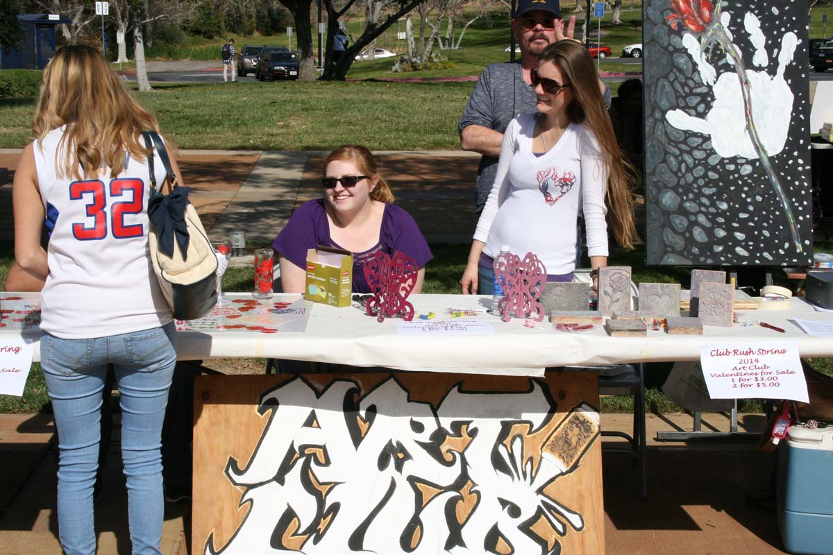 People enjoying Club Rush
