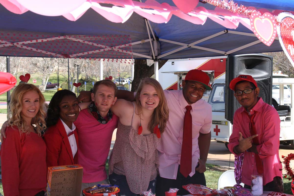 People enjoying Club Rush