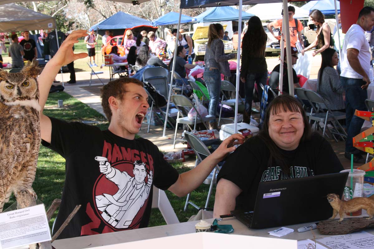 People enjoying Club Rush