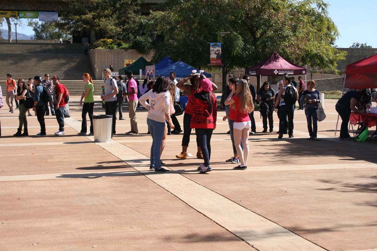 People enjoying Club Rush