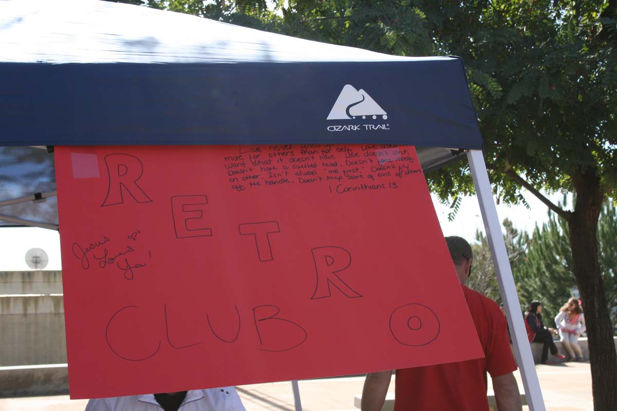 People enjoying Club Rush
