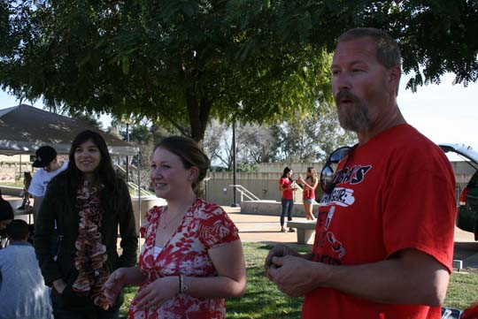 People enjoying Club Rush