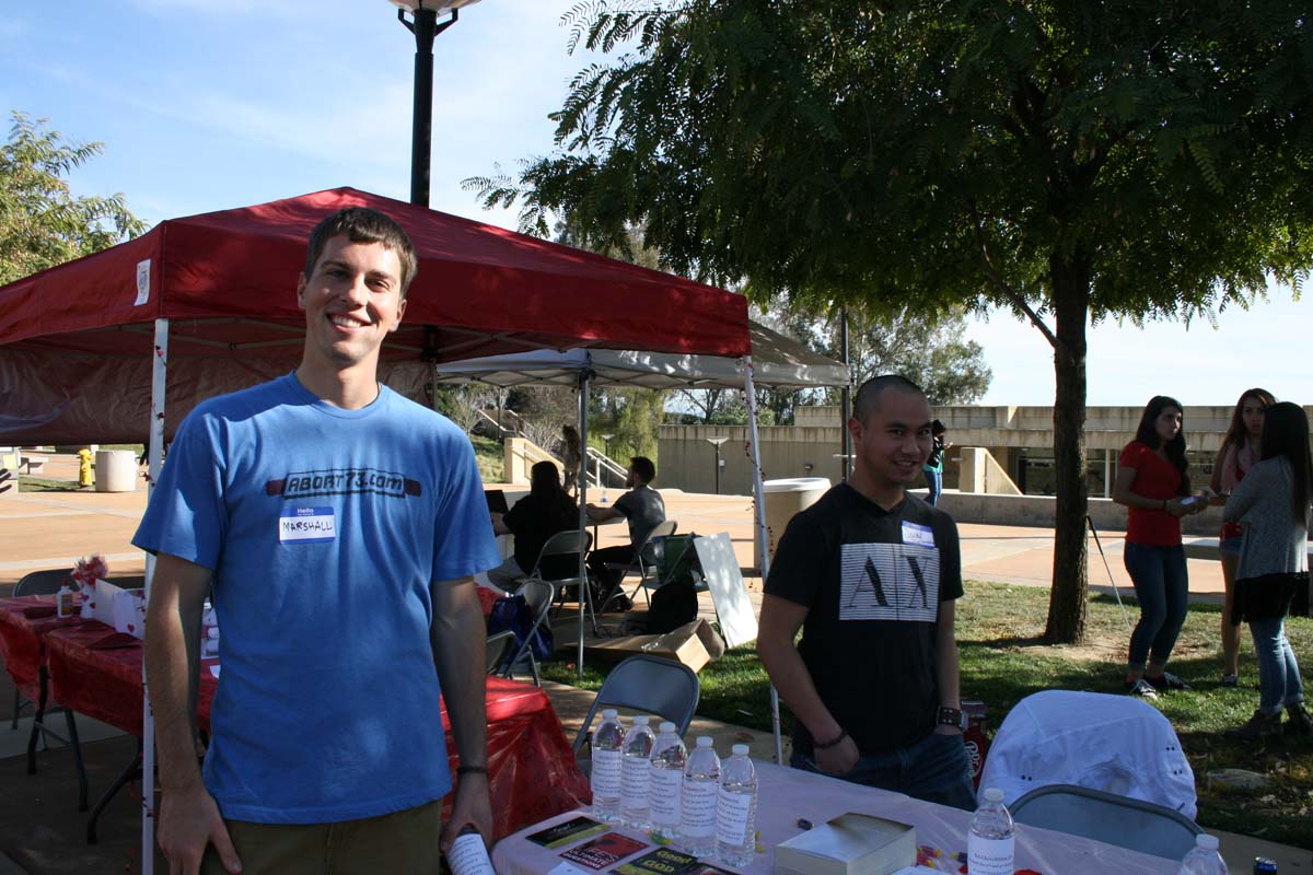 People enjoying Club Rush