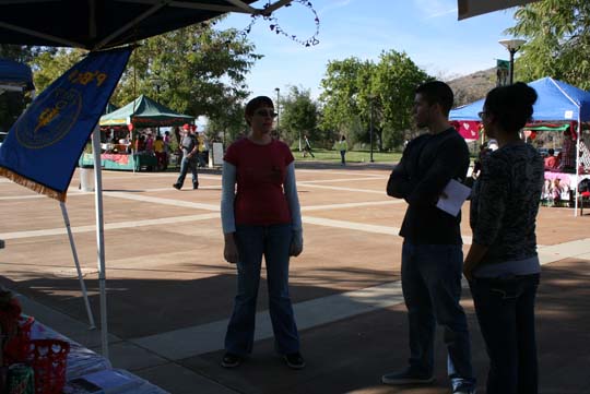 People enjoying Club Rush