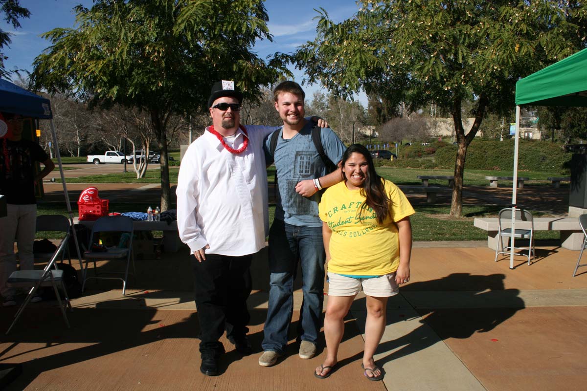 People enjoying Club Rush