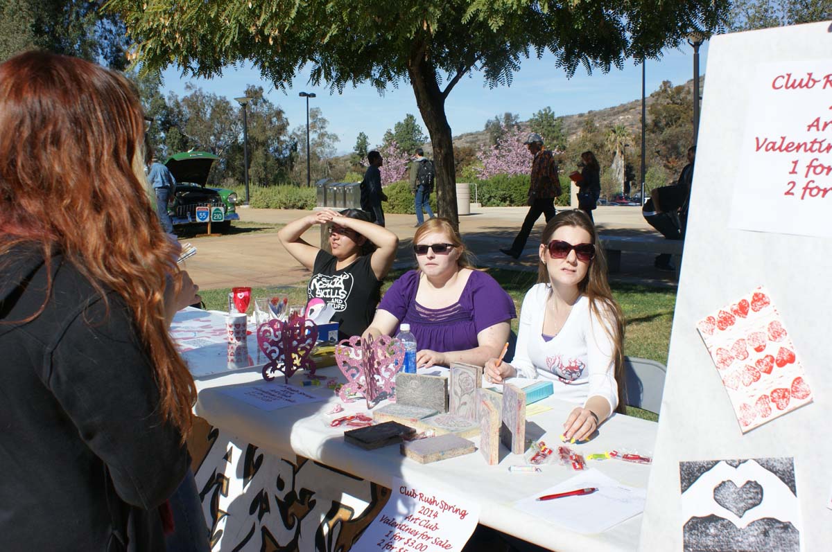 People enjoying Club Rush