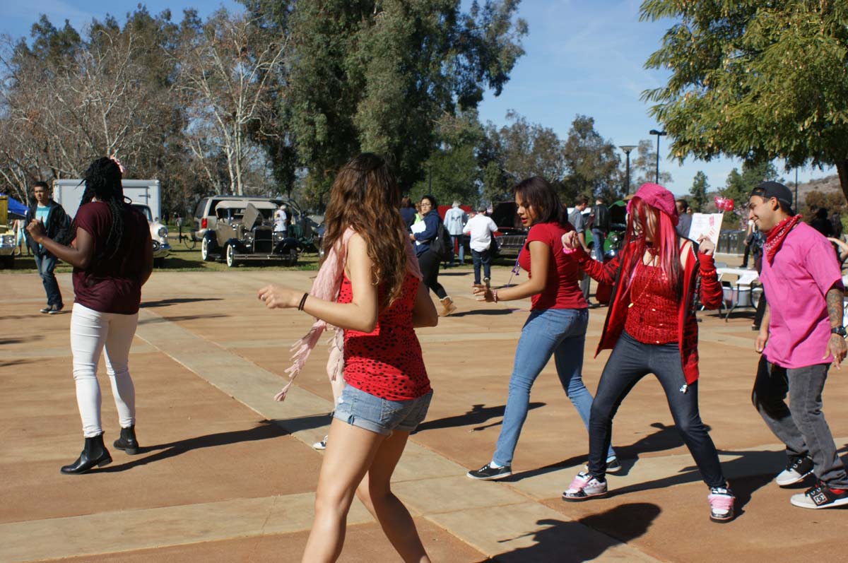 People enjoying Club Rush