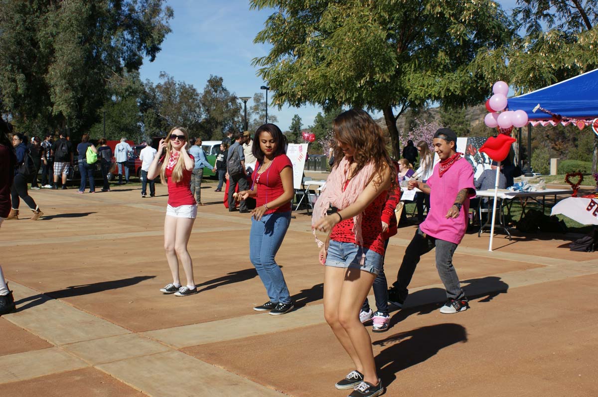 People enjoying Club Rush