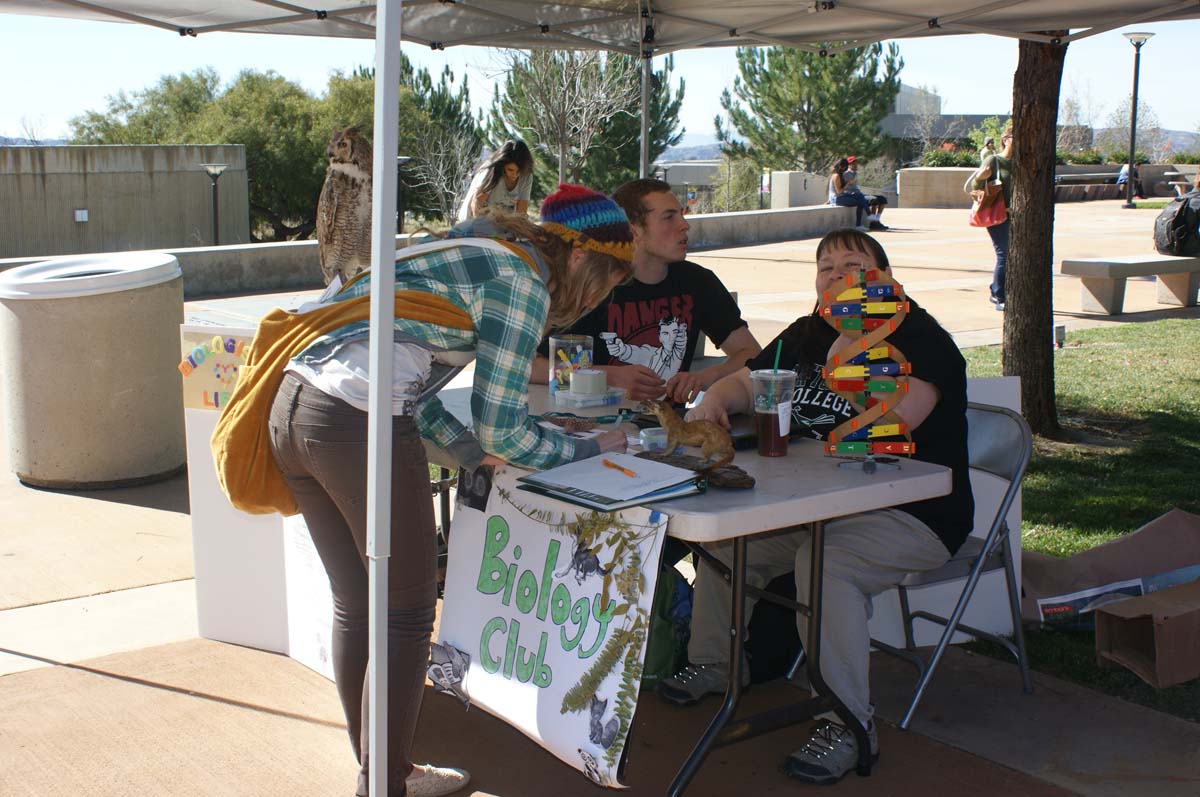 People enjoying Club Rush