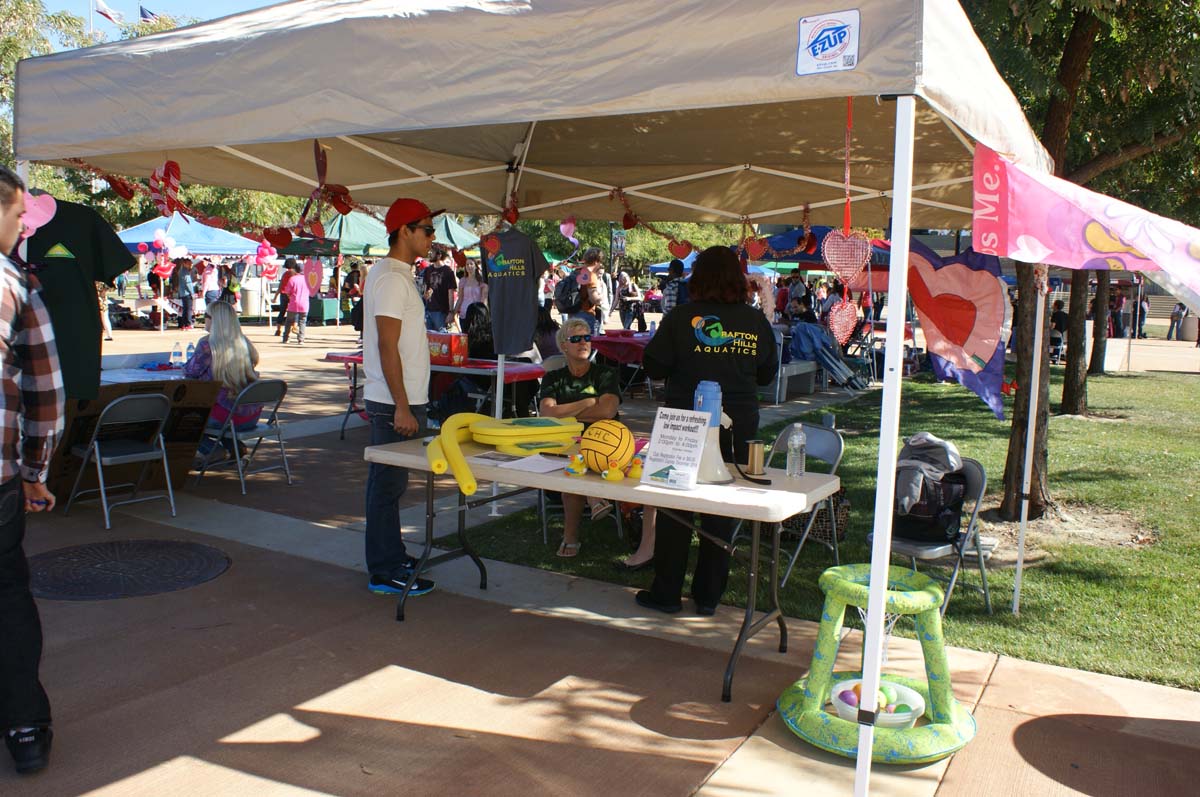 People enjoying Club Rush