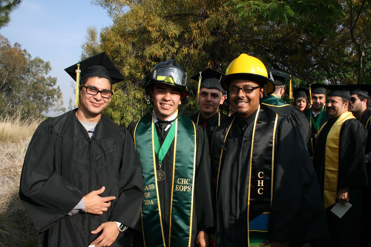 People enjoying Commencement