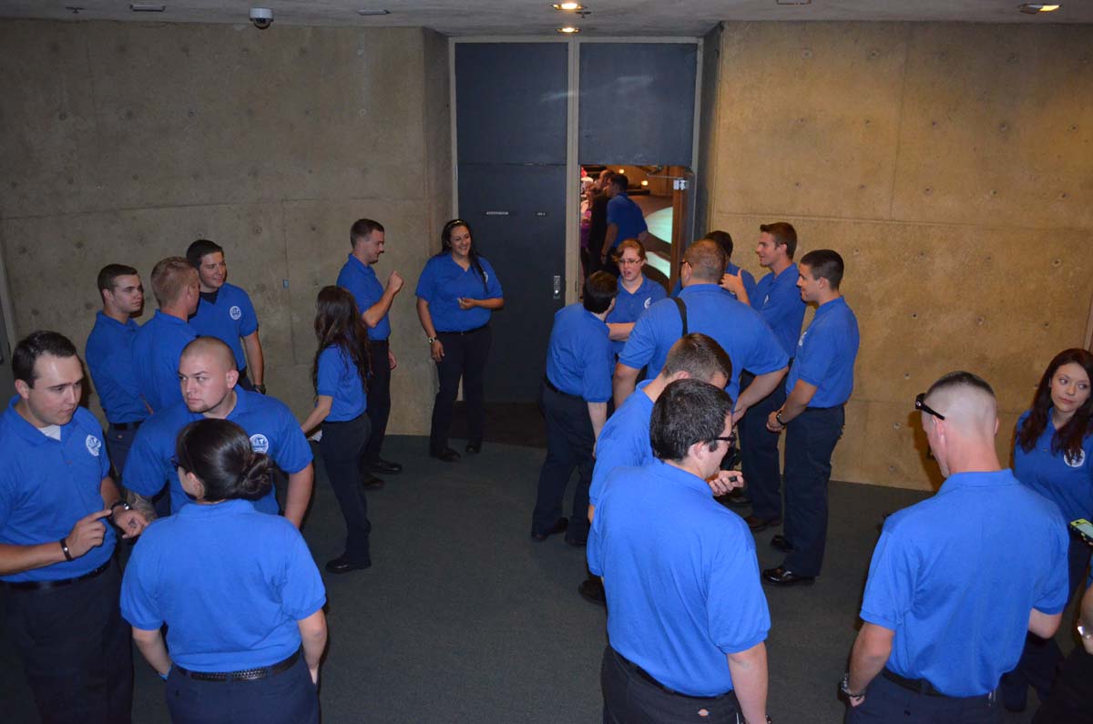 People at the EMT Graduation
