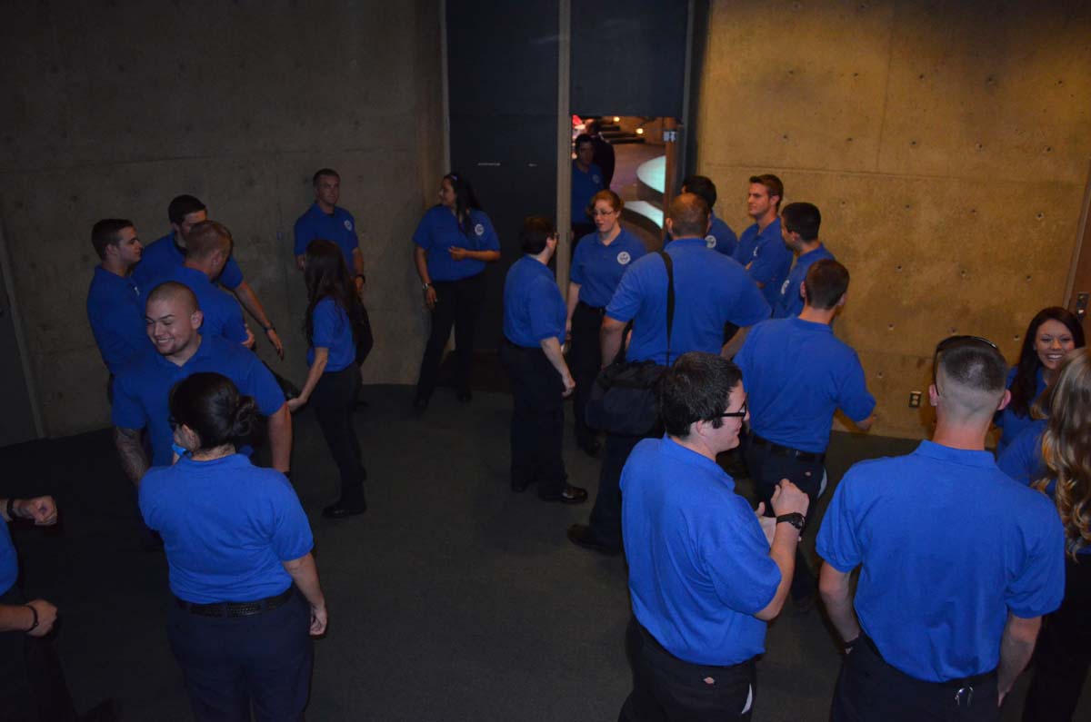 People at the EMT Graduation