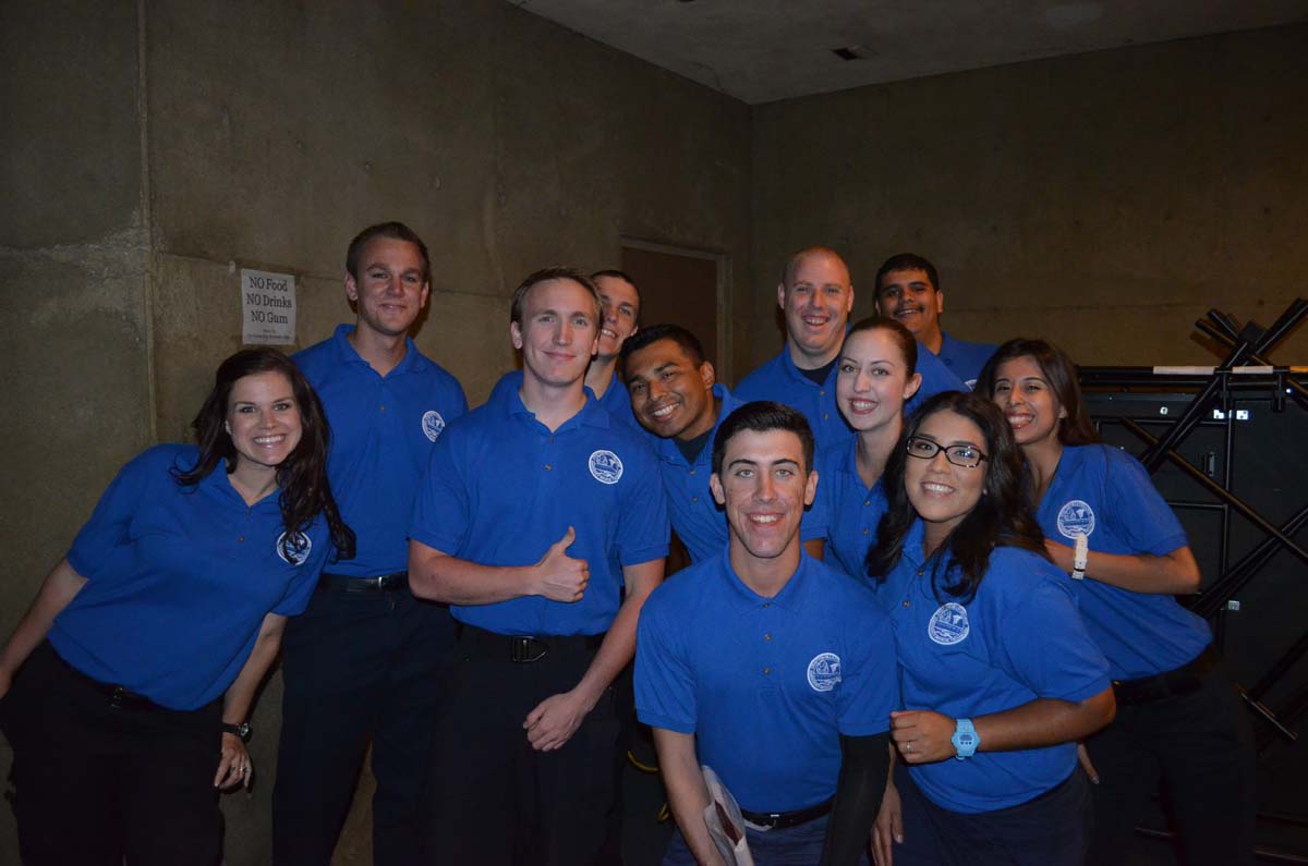 People at the EMT Graduation
