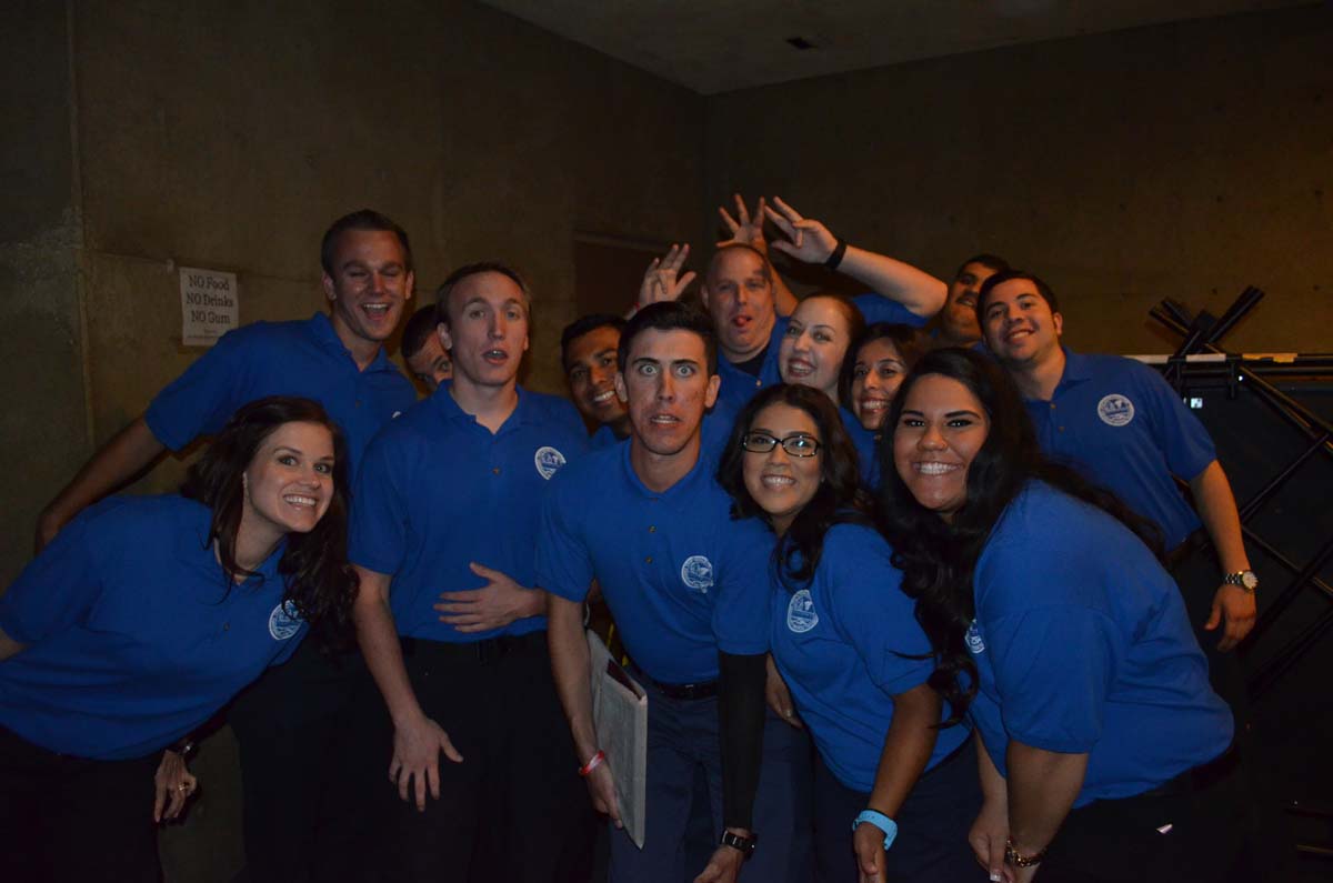 People at the EMT Graduation