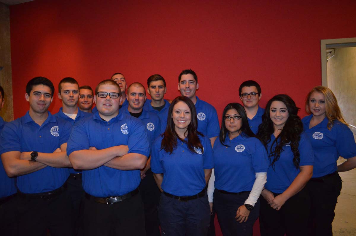 People at the EMT Graduation