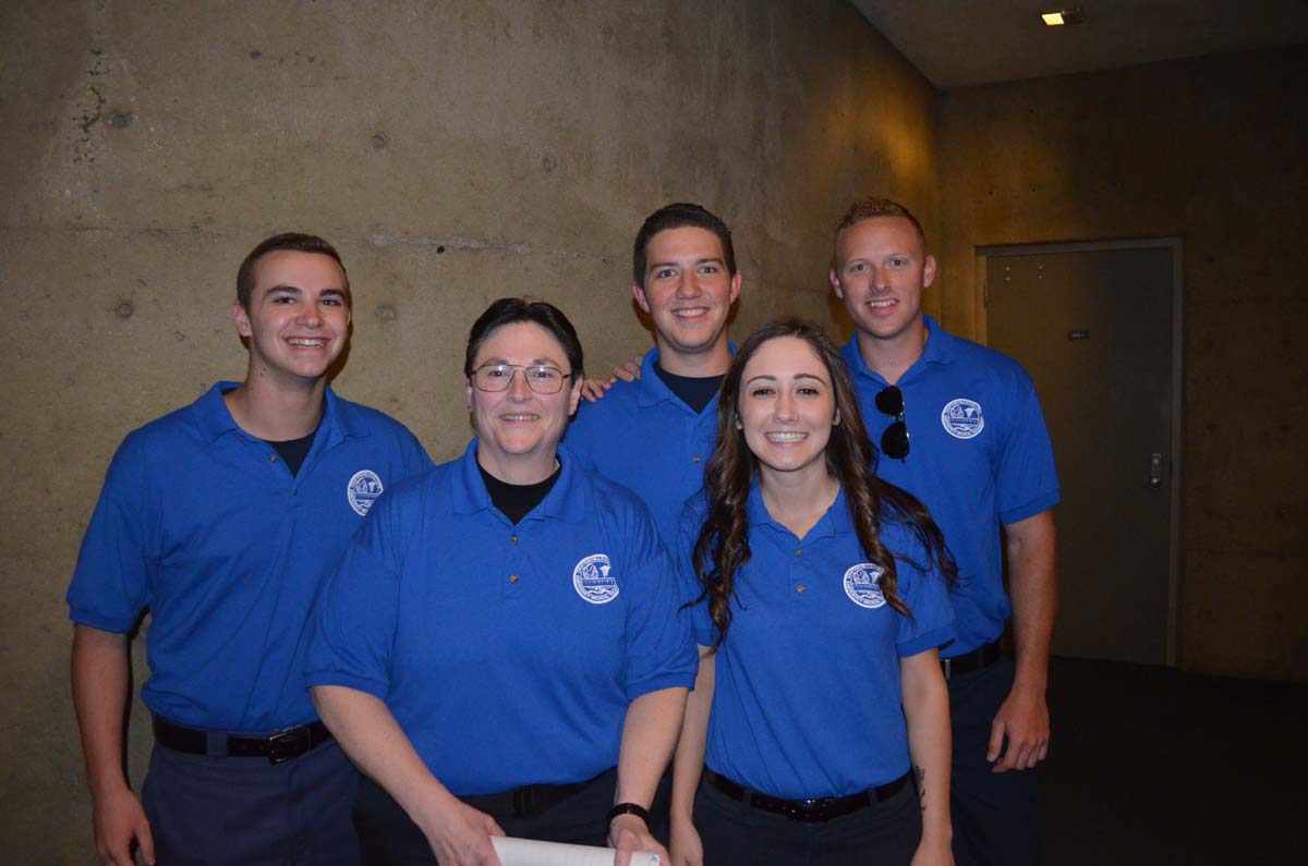 People at the EMT Graduation