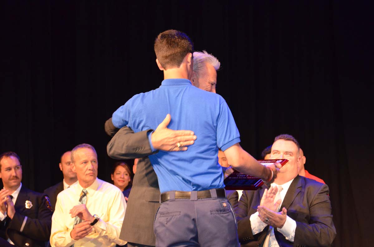 People at the EMT Graduation