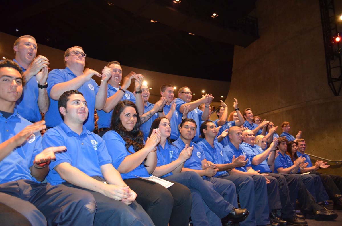 People at the EMT Graduation