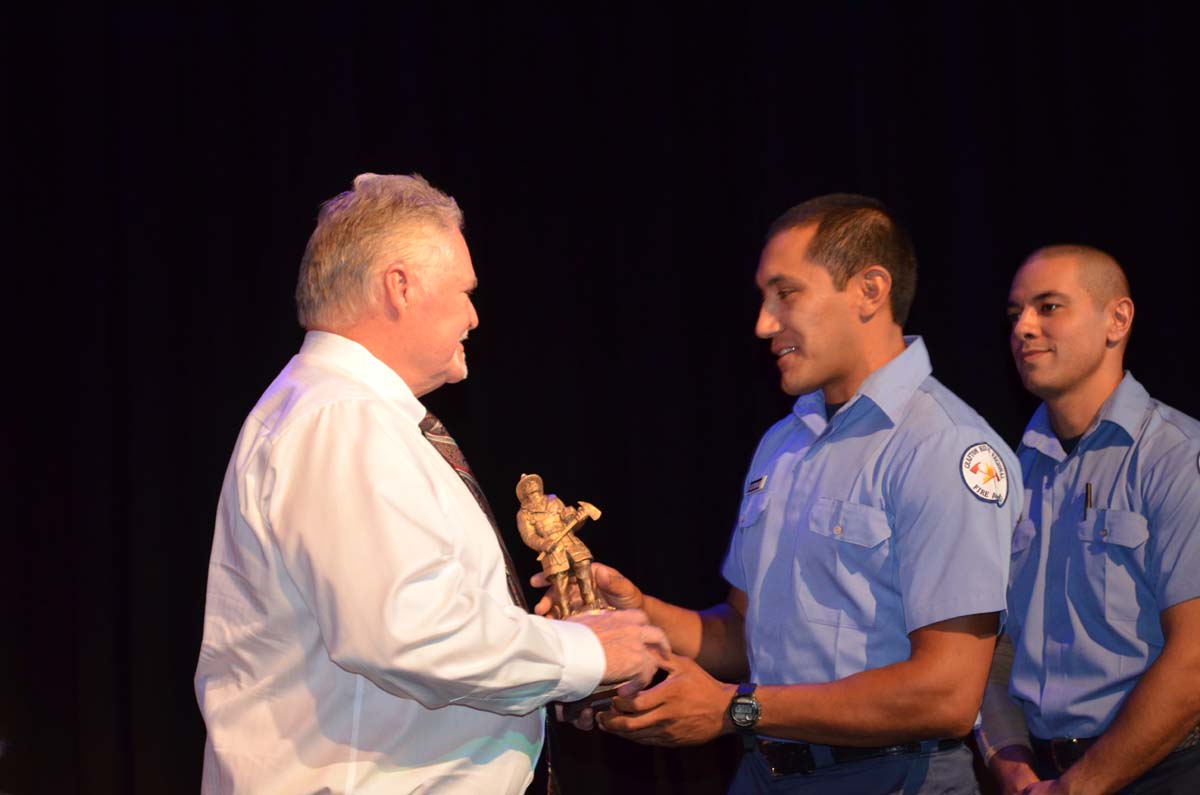 People at the EMT Graduation