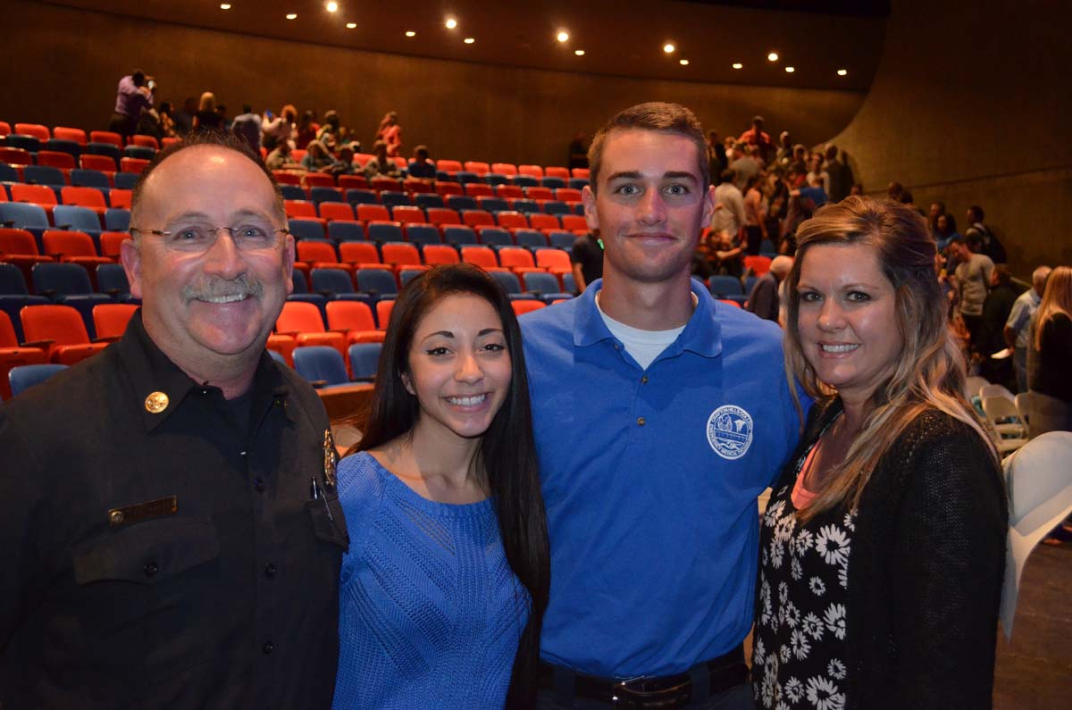 People at the EMT Graduation