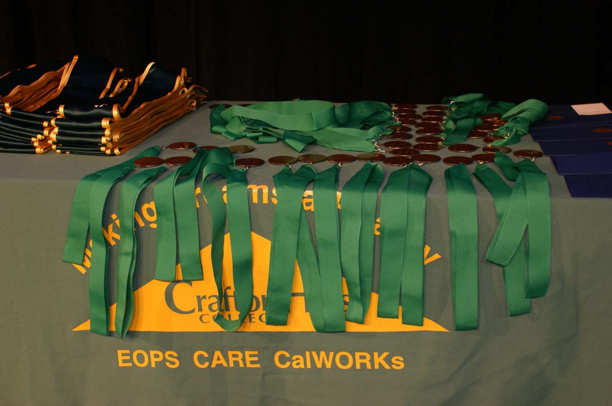 People at EOPs, CARE and CalWORKs Graduation