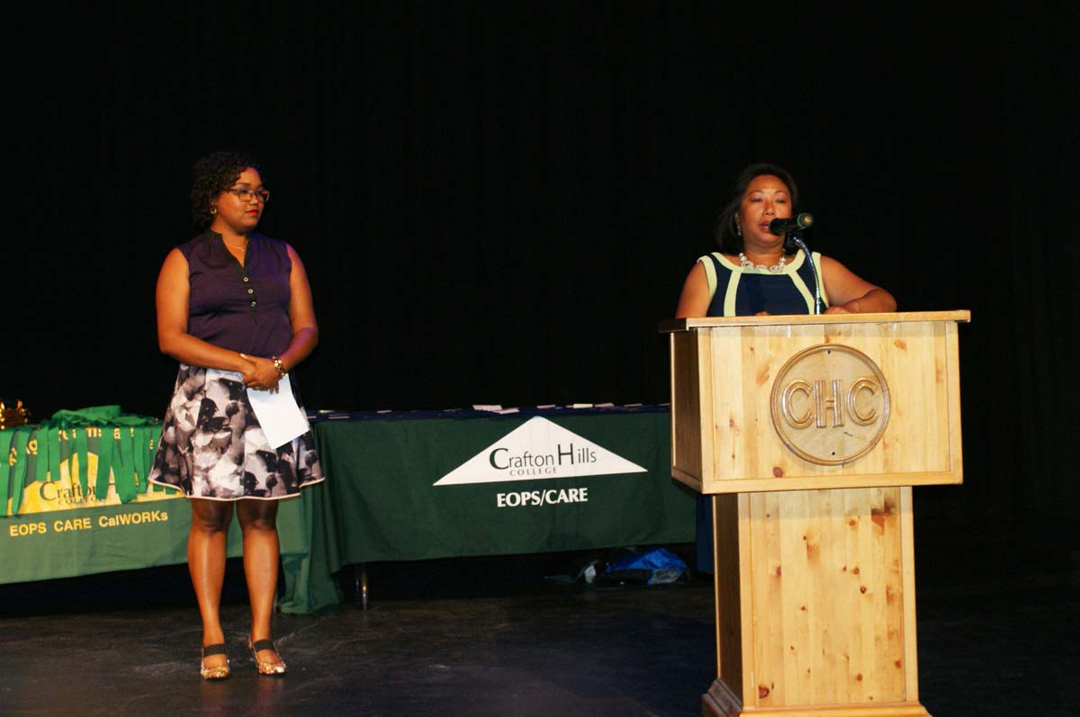 People at EOPs, CARE and CalWORKs Graduation