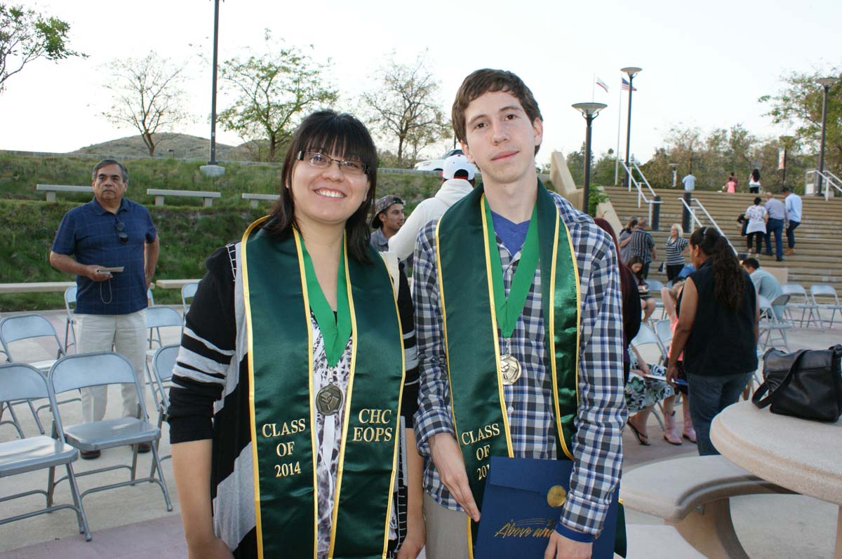 People at EOPs, CARE and CalWORKs Graduation