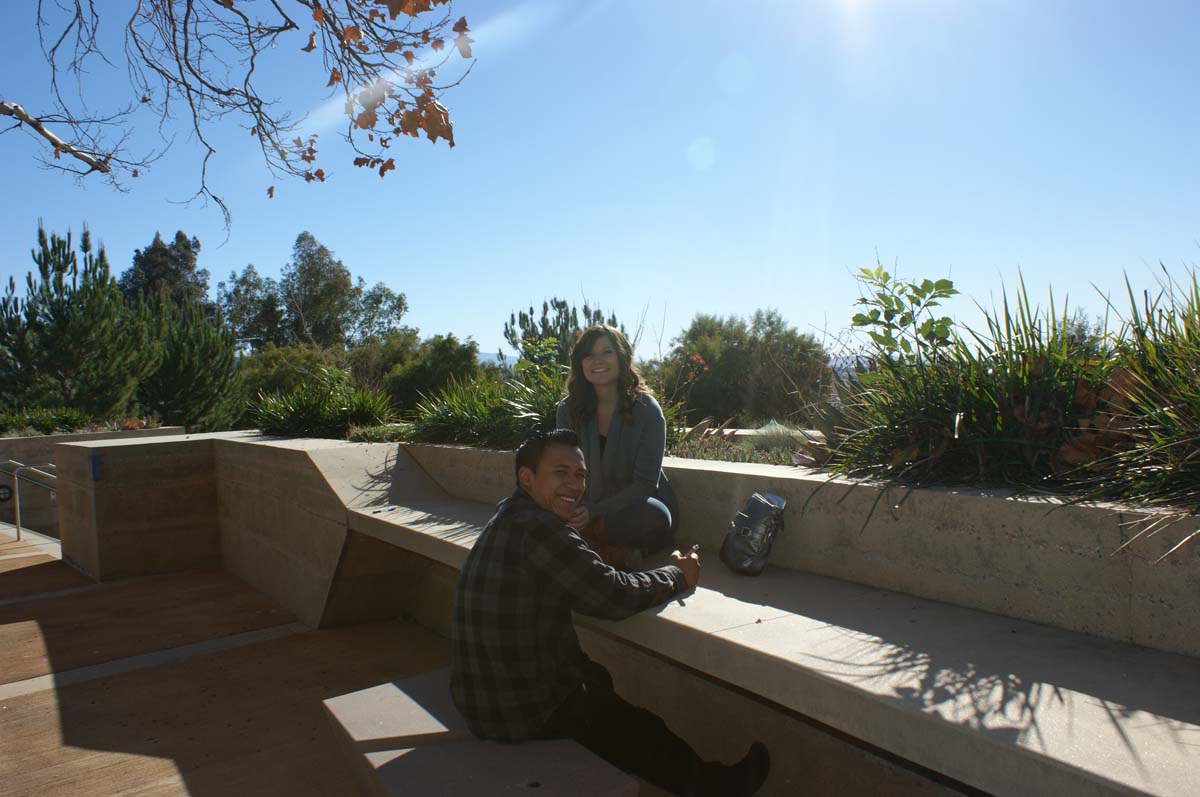 Students on campus