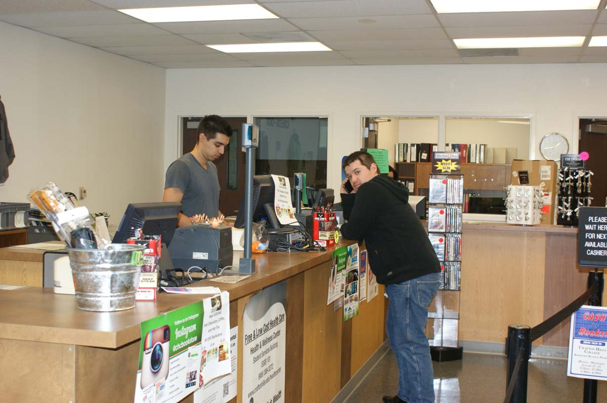 Students on campus