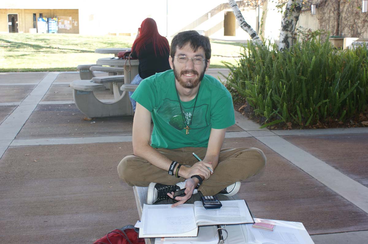Students on campus