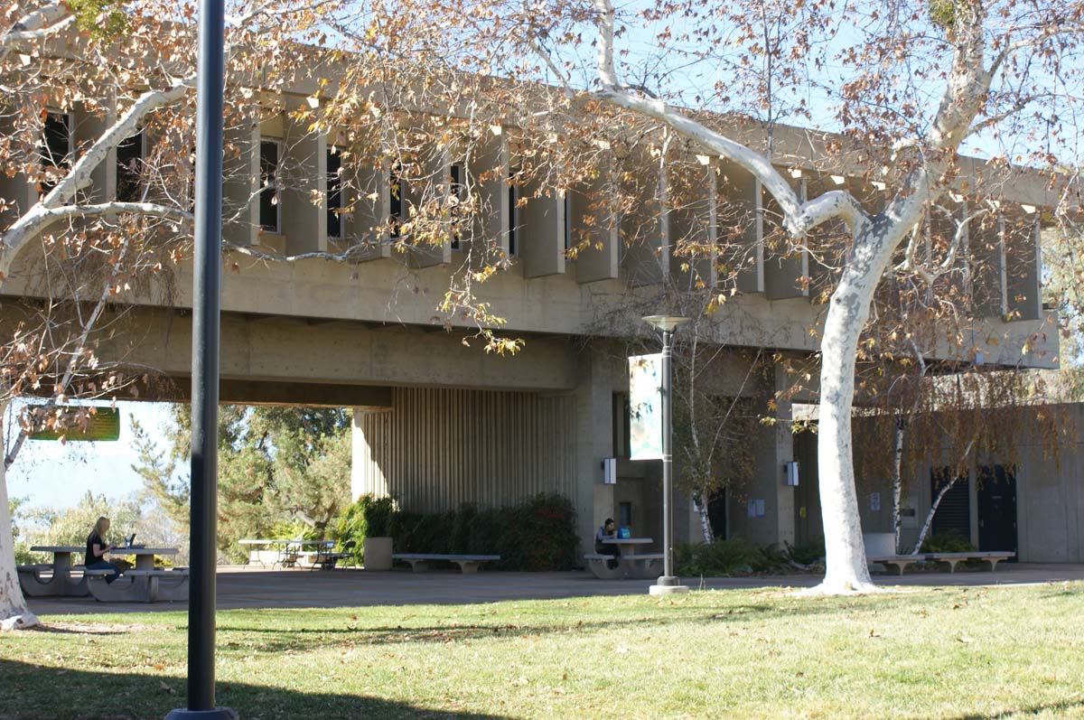 Students on campus