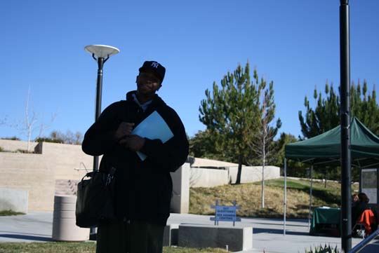 Students on campus