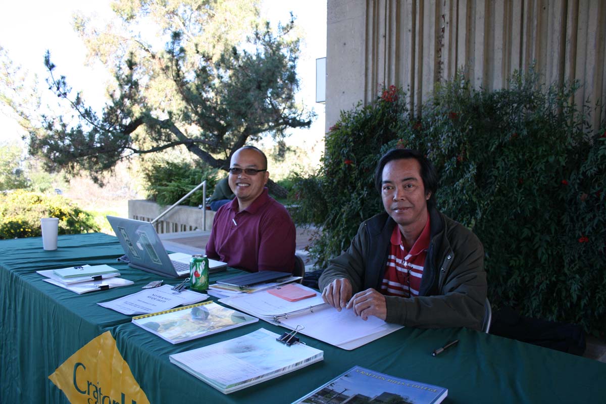 Students on campus