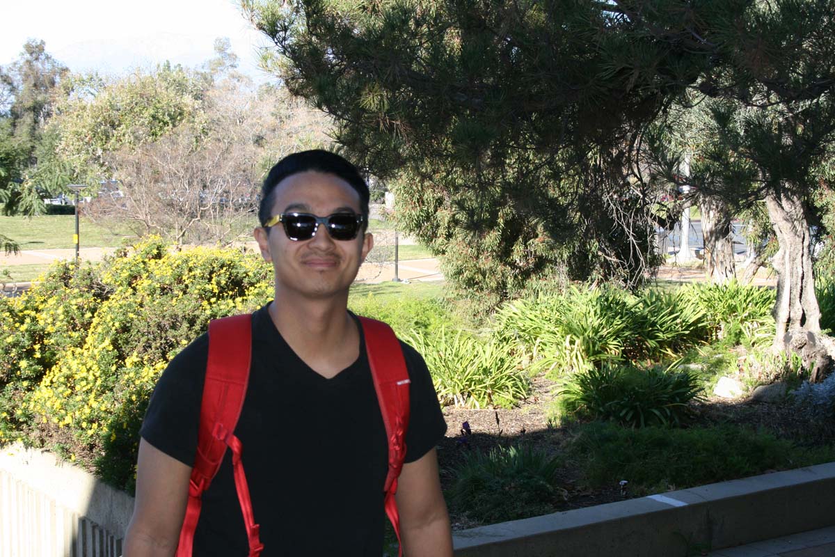 Students on campus