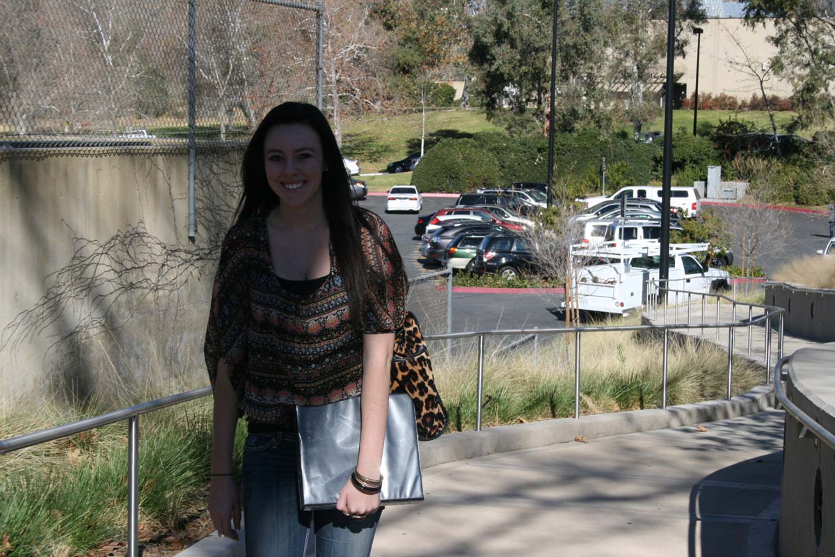 Students on campus