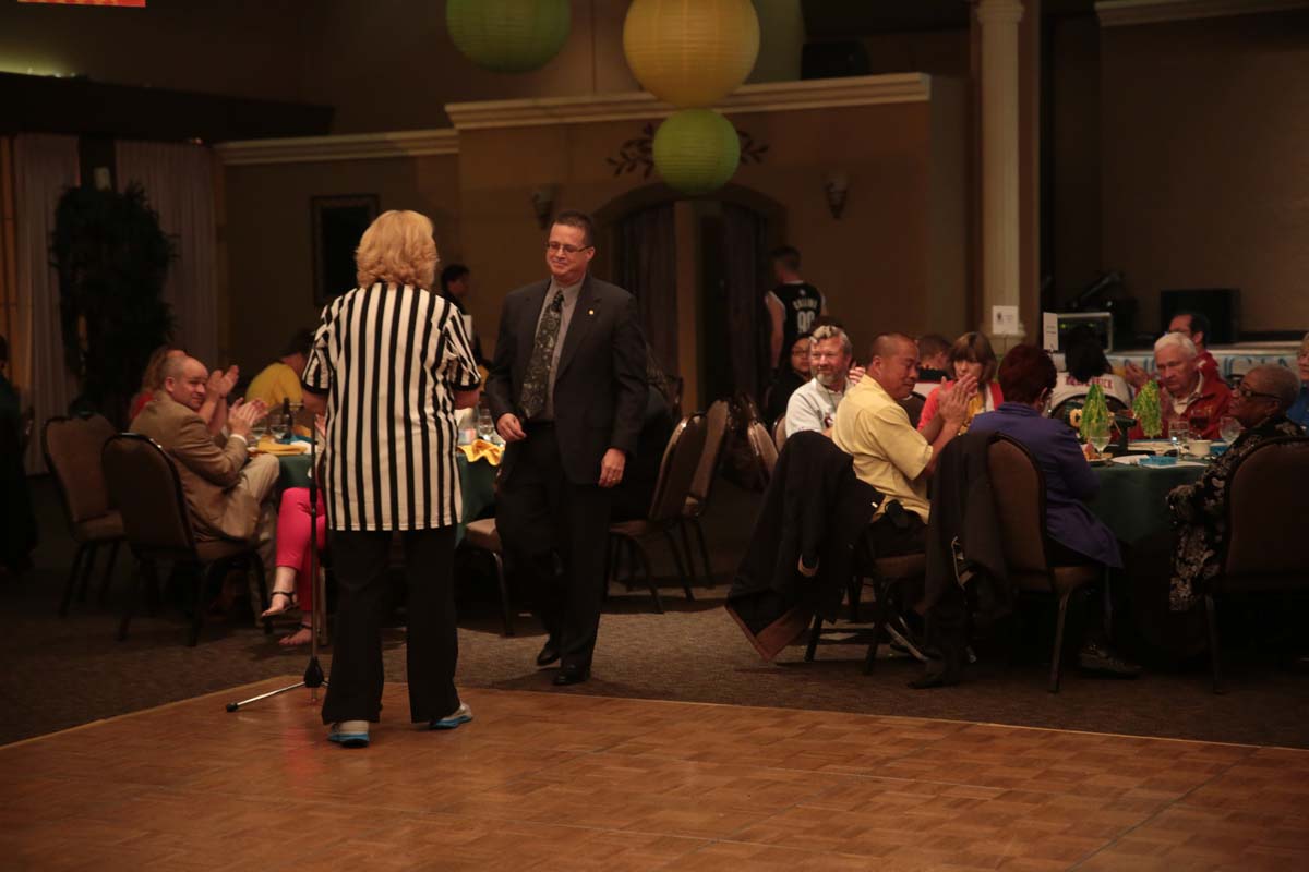 People enjoying the Foundation Gala