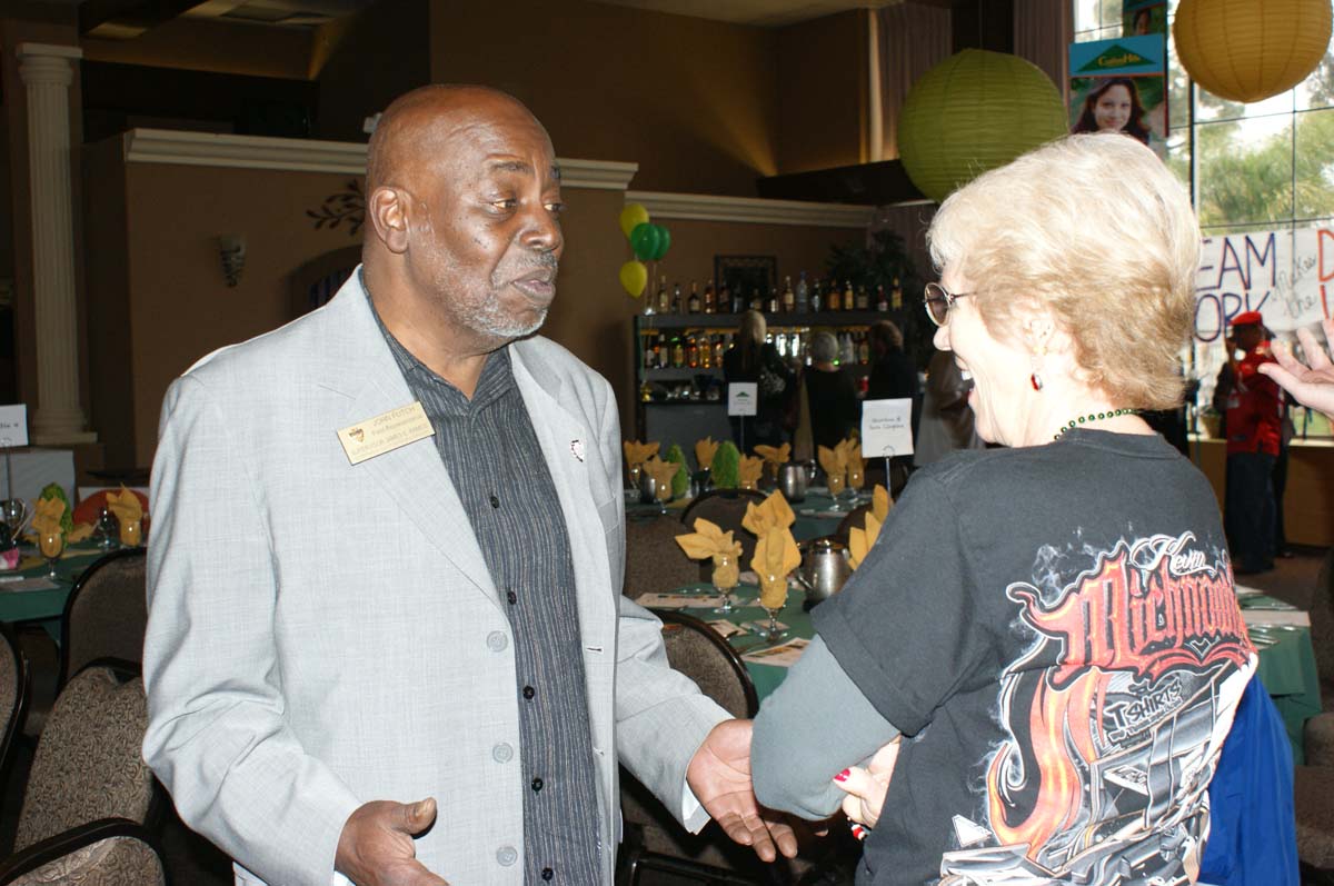 People enjoying the Foundation Gala