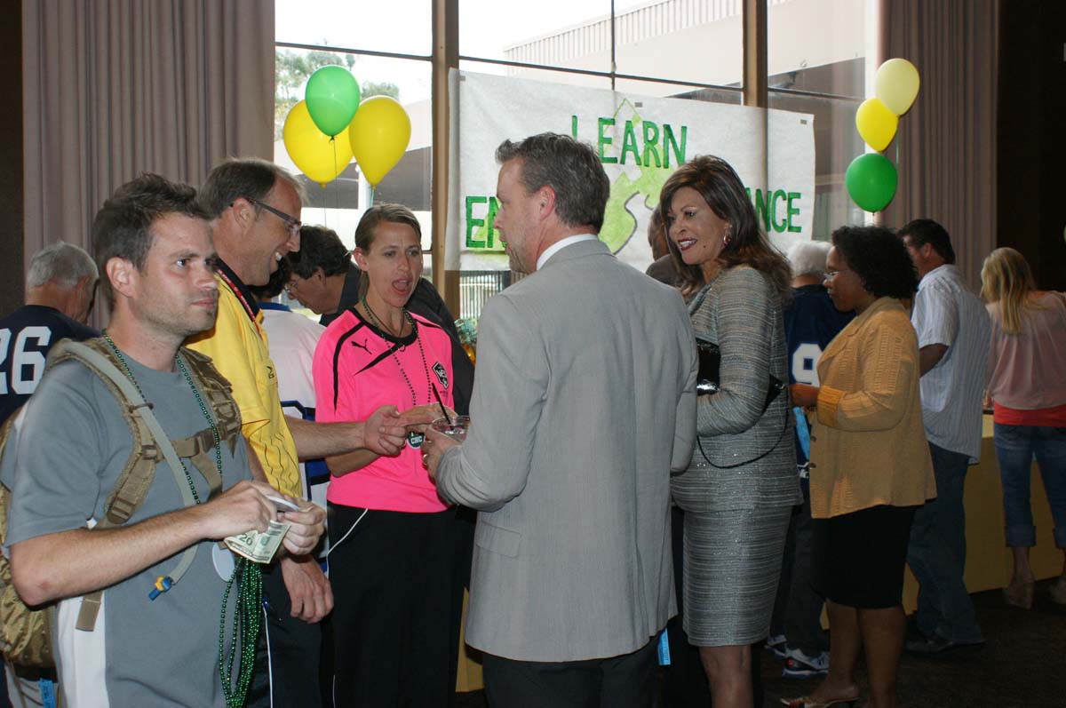 People enjoying the Foundation Gala