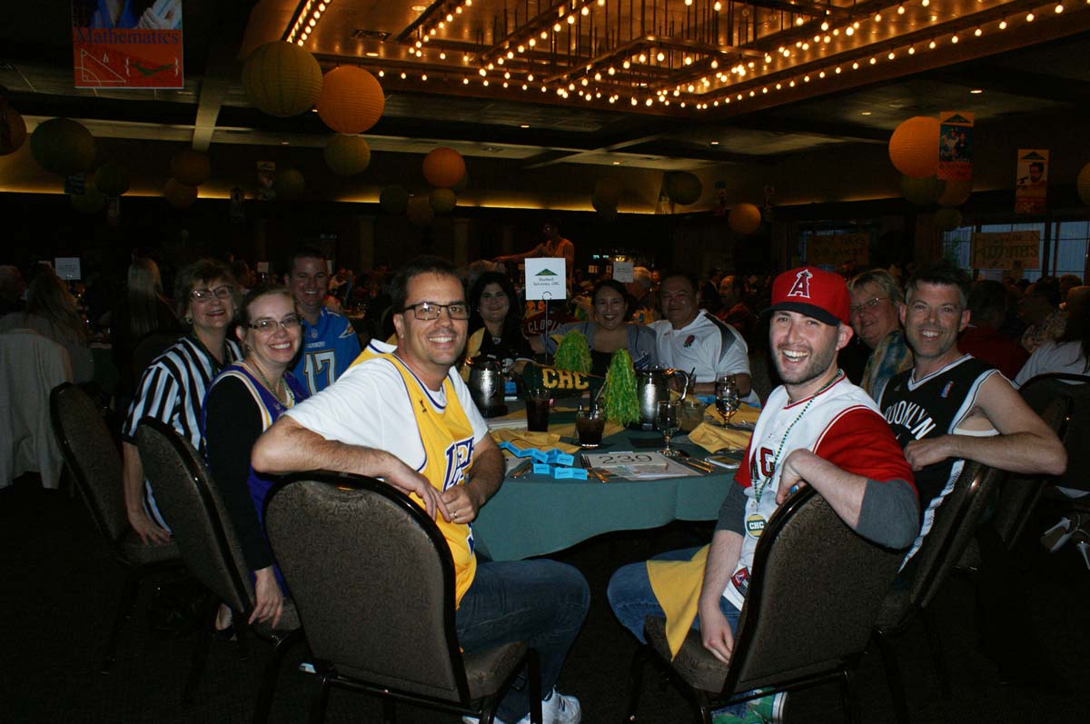 People enjoying the Foundation Gala