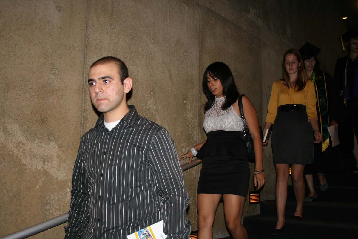 People enjoying the Scholars Convocation