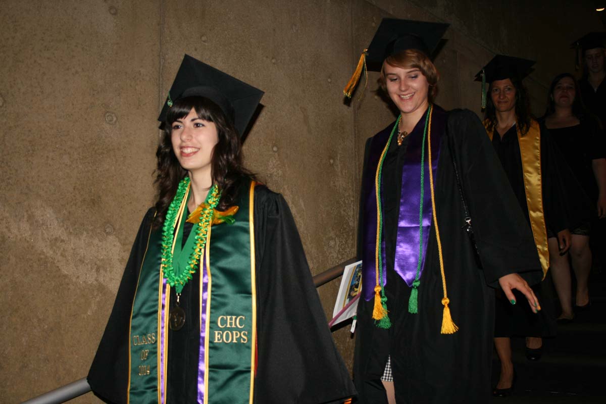 People enjoying the Scholars Convocation