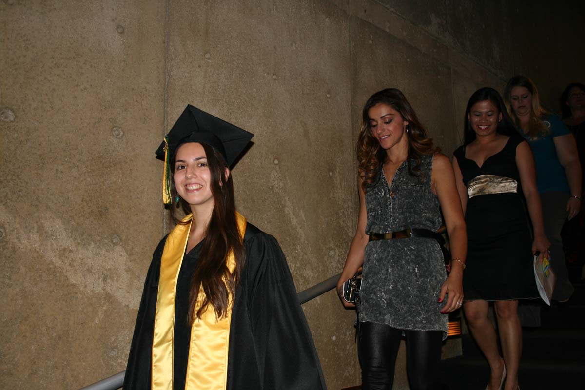 People enjoying the Scholars Convocation
