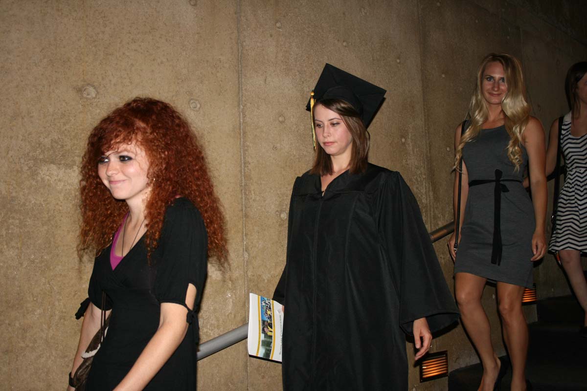 People enjoying the Scholars Convocation